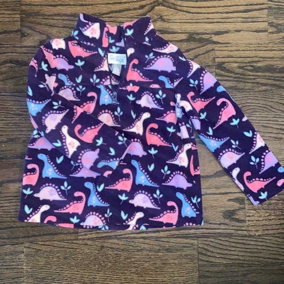 The Children’s Place Fleece Pullover, Purple - Picture 1 of 2